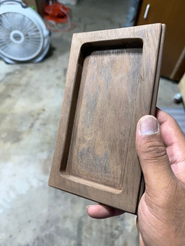 Peruvian Walnut Jewelry Tray