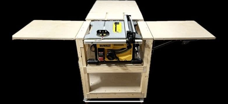 Expandable Outfeed Table