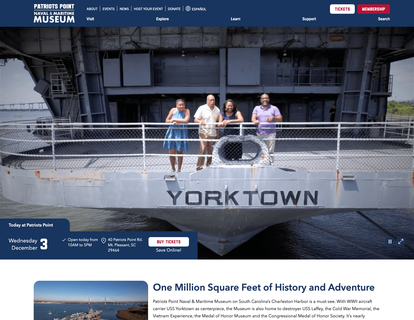 Patriots Point Naval and Maritime Museum screenshot 2