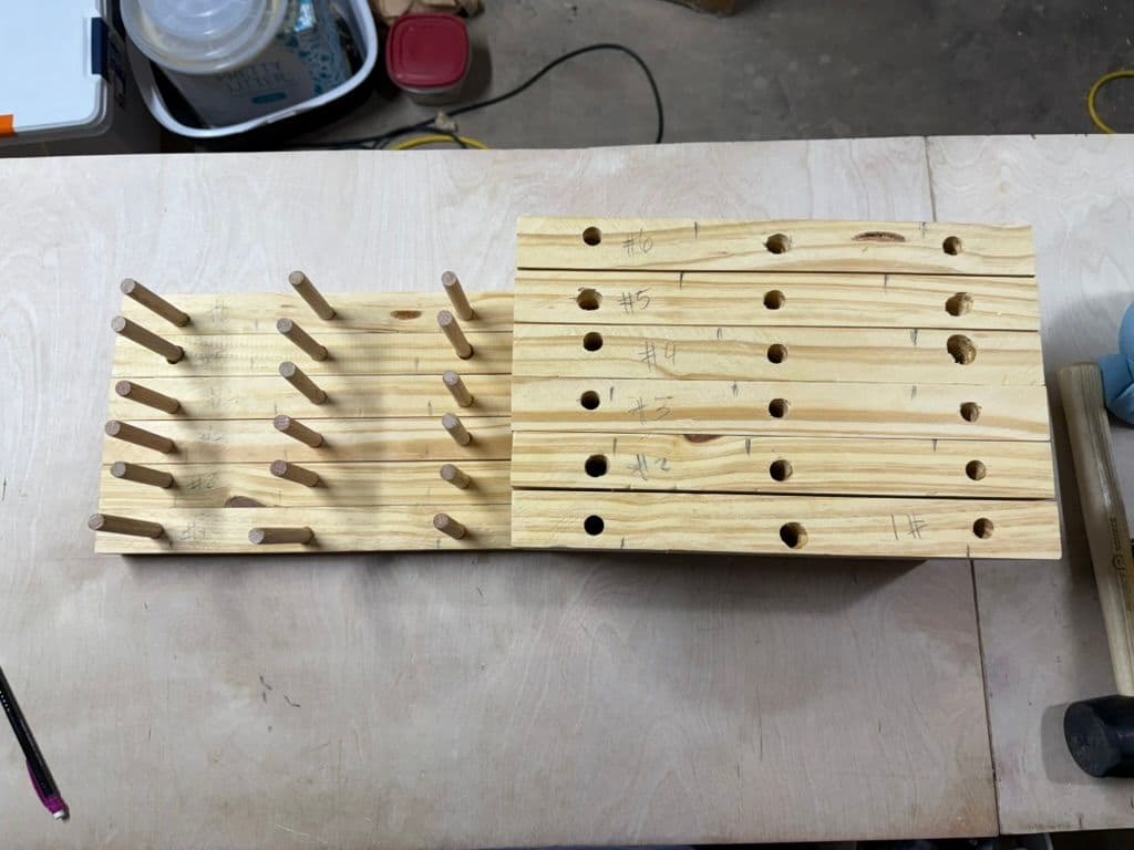 Dark Walnut Floating Shelves